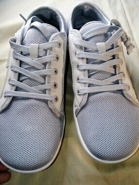 Wide Step Gray Sneakers Size 10